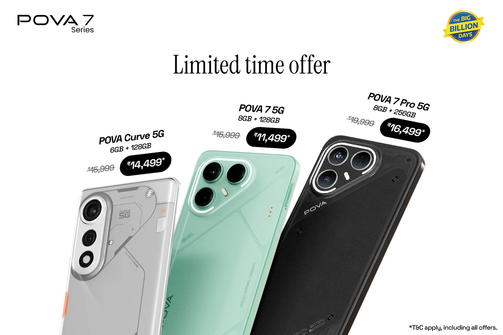 TECNO POVA 7 5G सीरीज के साथ मनाएं दिवाली की धूम