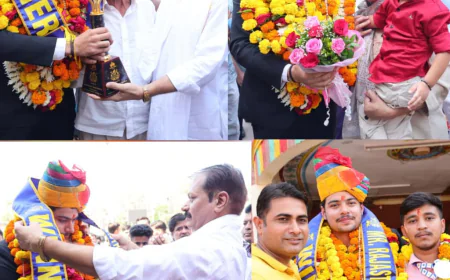 टॉप 30 में बाजी मारते हुए रघुवीर बिश्नोई बने मिस्टर राजस्थान 2025, जोधपुर में गूंजा नाम